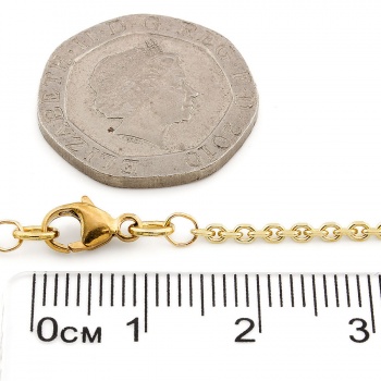 9ct Gold 20 inch Trace Chain